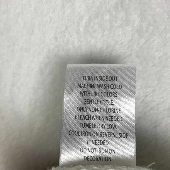 Disney Mickey & Minnie Mouse Ice Skating Sweater Womens Large Gray Sweatshirt - Picture 9 of 9